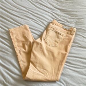 AG Adriano Goldschmied the Legging Ankle Super Skinny Ankle. Peach. Size 29